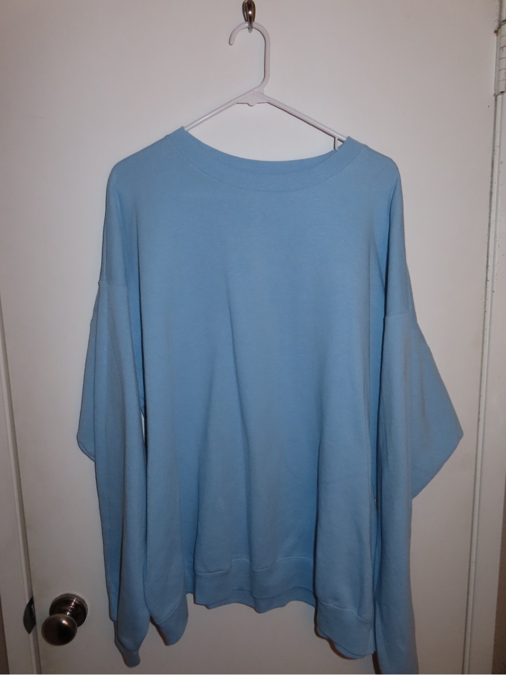 Hanes Light Blue Crewneck Sweatshirt